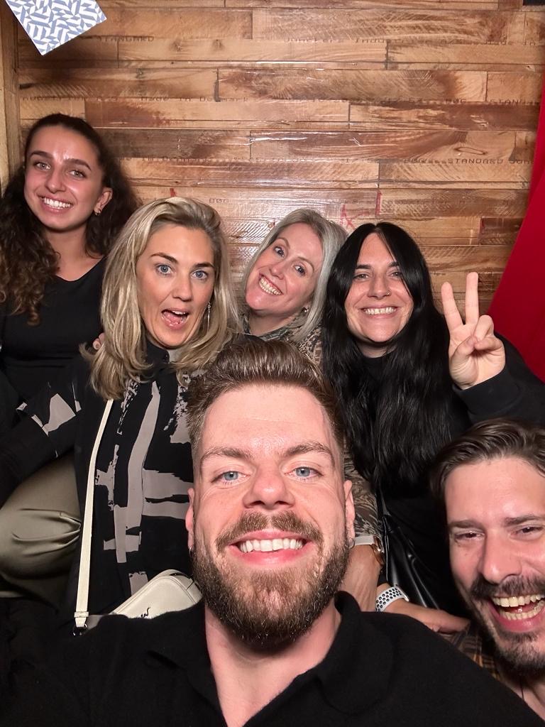 PrettyGreen team selfie