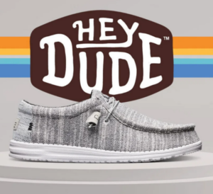 Getting our kicks from Hey Dude
