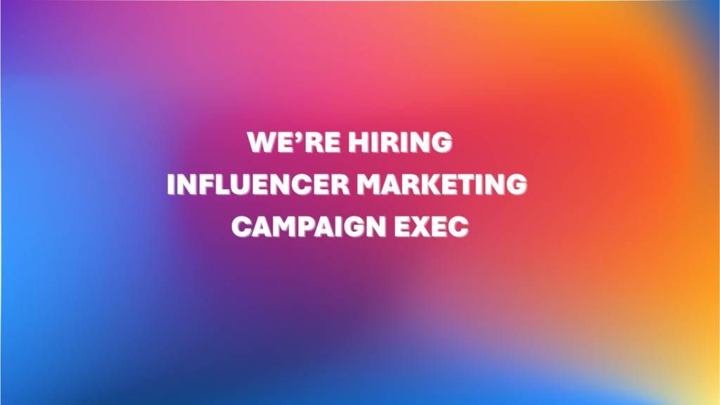 Influencer Marketing Campaign Exec