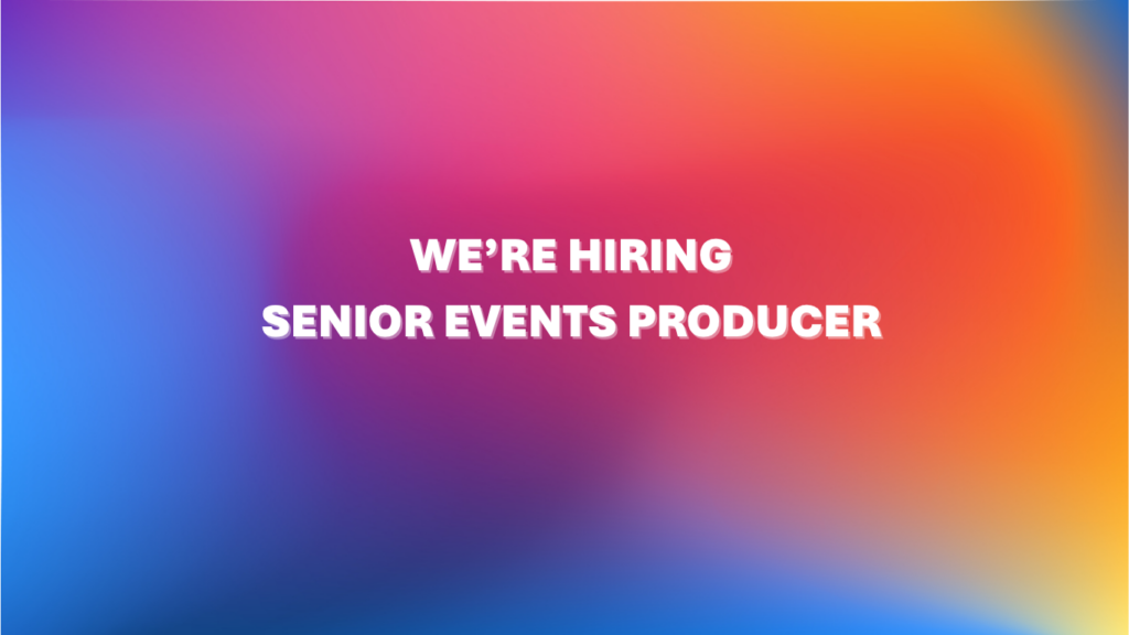 Senior Events Producer